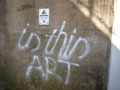 Is this art?  Or is it graffiti?